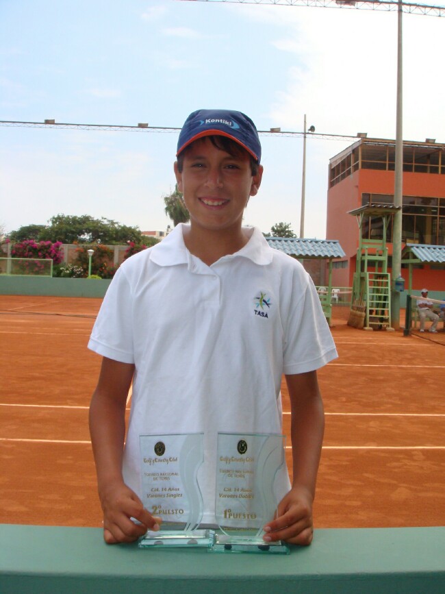 Juan Jose Rosas - Campeón Nacional de Tenis - 12