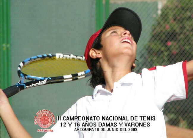 Juan Jose Rosas - Campeón Nacional de Tenis - 12